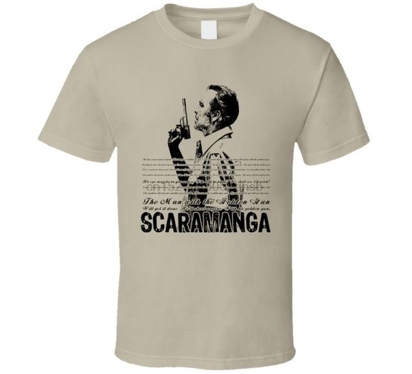 

scaramanga man with the golden gun 007 bond футболка майка