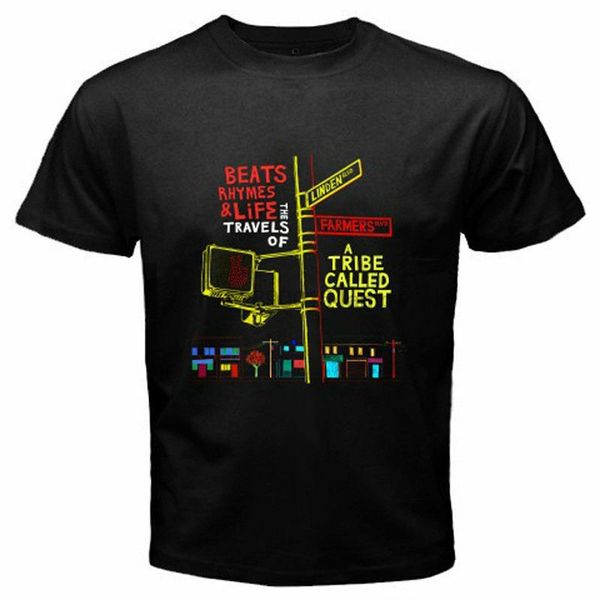 

a tribe called quest hip hop rap group men black t-shirt size s-3xl