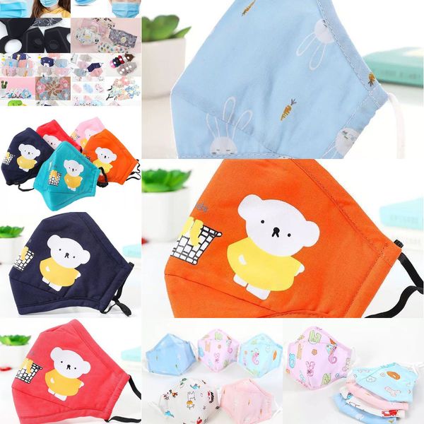 

mask face pure breather cotton filter valve washable reusable children dustproof smo bppl