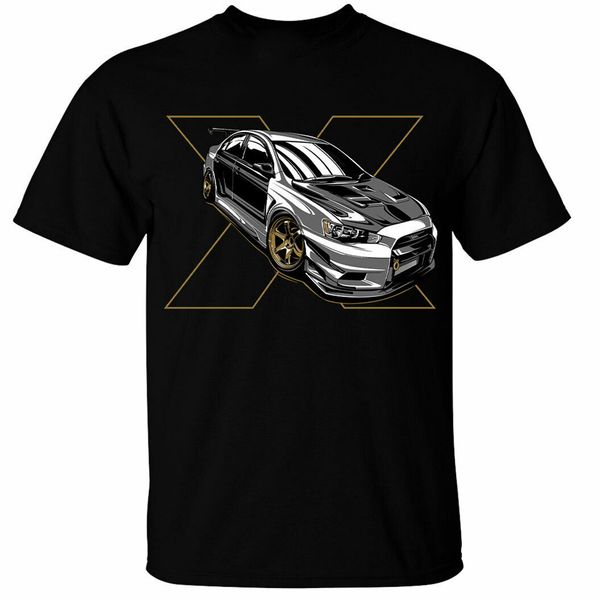 

evolution x car t-shirt mens racing performance evo printed tee shirt