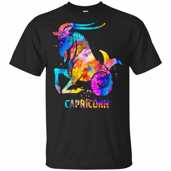 

capricorn zodiac sign pullover black navy t-shirt s-3xl stylish custom tee shirt