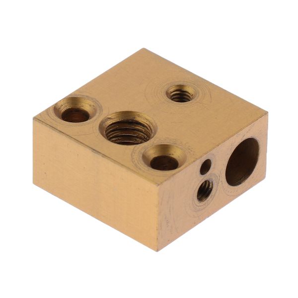 

прочный алюминиевый блок тепла 20x20x10mm для 3d принтеров mk7 mk8 экструдер