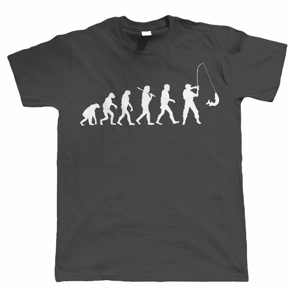 

evolution of fishing, funny mens t shirt, gift for dad him new men t shirt fashion men brand fitness slim fit political t shirts