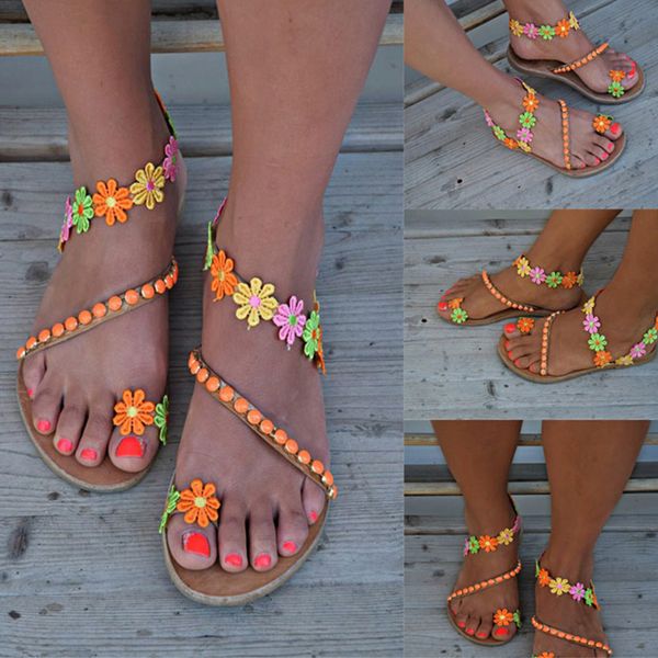 

women appliques pearl sandals ladies fashion flip flops woman slides woman beach shoes women's footwear 2020 summer plus size, Black