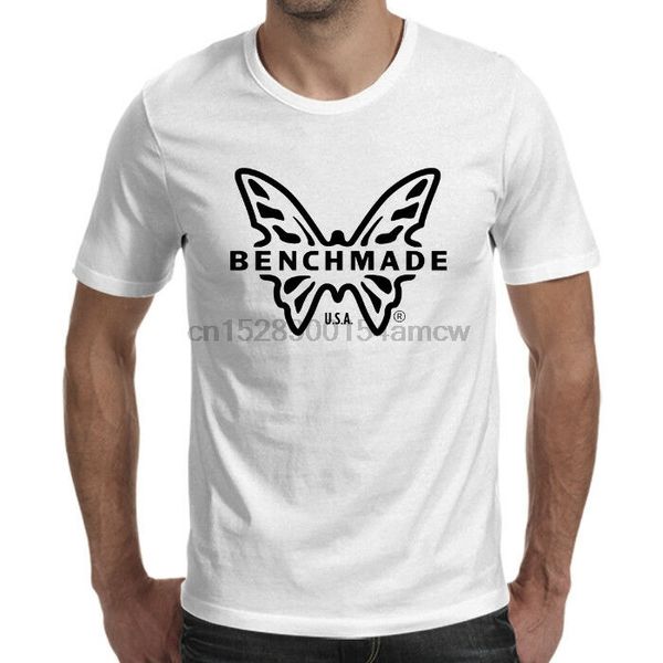 

benchmade logo white t-shirt размер s-5xl