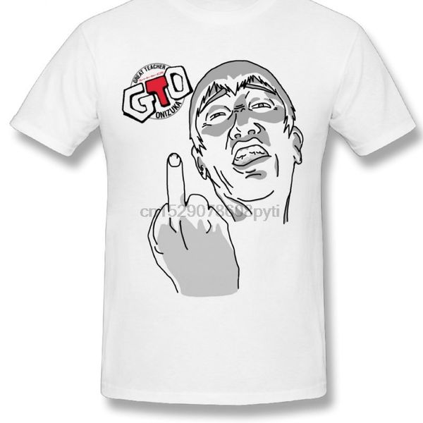 

novelty design 100% cotton gto t shirt mengreat teacher onizuka t shirts camiseta