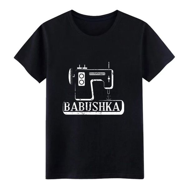 

babushka russia n grandma shirt sew machine t shirt designer cotton plus size 3xl cool sunlight breathable spring cool shirt