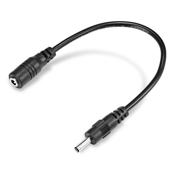 

3.5mm male to female dc plug power cable adapter extension cord 19cm