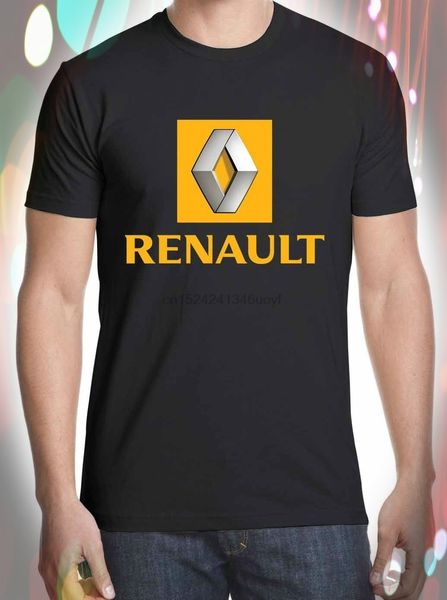 

cool man renault logo cotton t shirt graphic