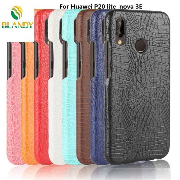 

for huawei p20 lite nova 3e 2s luxury crocodile snake leather case back cover for huawei p20 pro enjoy 7s p smart
