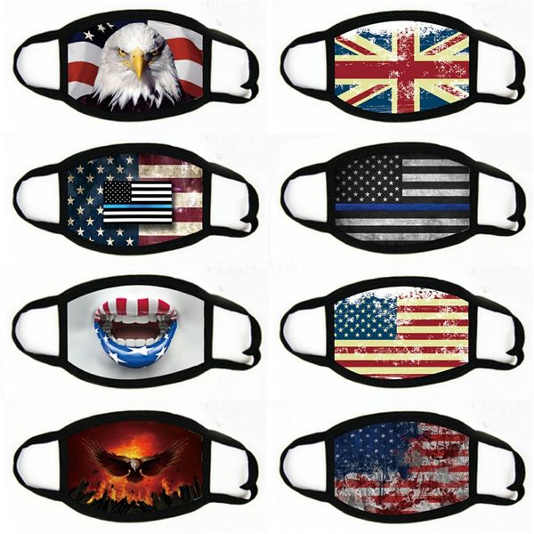 

designer printed face mask,face anti dust sponge cloth masks washablemasks flag#566, Black