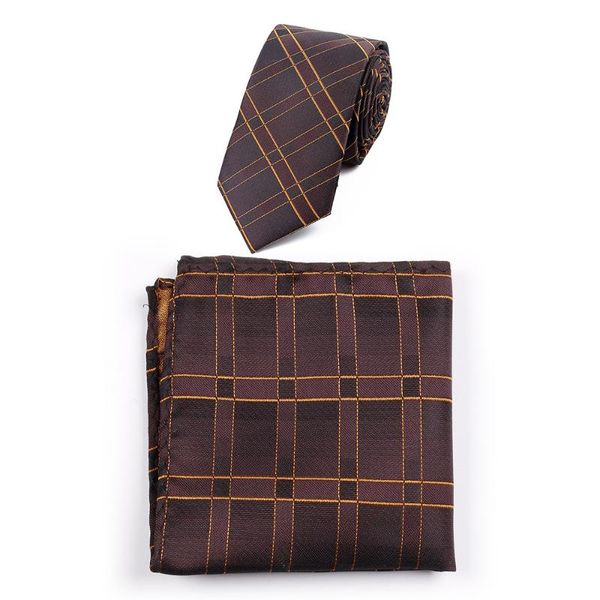 

linbaiway business neck ties for mens handkerchief set polyester jacquard striped plaid necktie square pocket set custom logo, Blue;purple