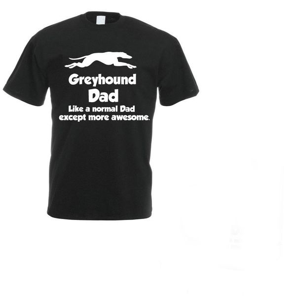 

2020 мода повседневная мужчины футболки смешные greyhound собак t-shirt - борзая dad - день lurcher отца подарков