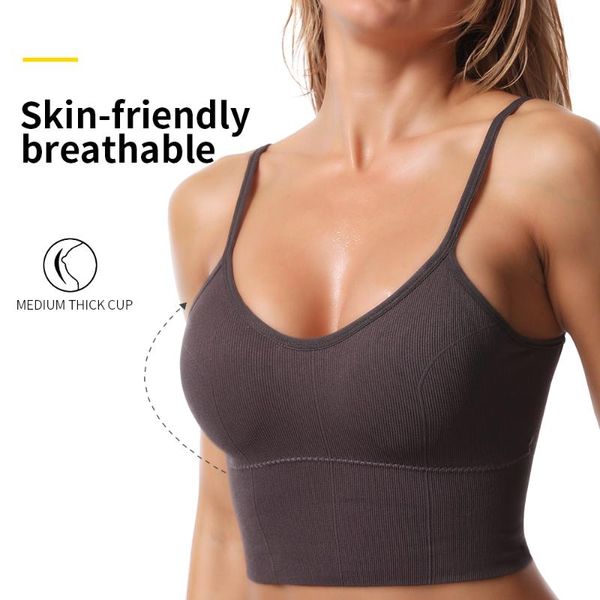 

tank crop seamless underwear female crop lingerie intimates with removable padded camisole femme bra underwear, Black;white