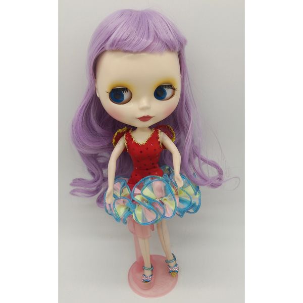 

22-26cm высокотемпературные провода локоны куклы парики для blythe куклы bjd 1/3 размер