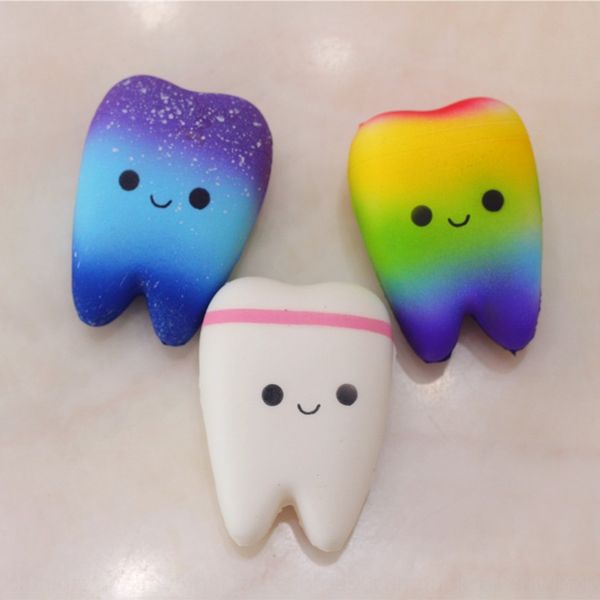 

pu simulation tooth simulation toybread toymodel starry sky rainbow color slow rebound squishy new decompression toy fake bread ov7cj