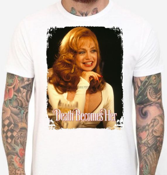

death becomes her - helen white t-shirt mens & womens all sizes goldie hawn men t shirt