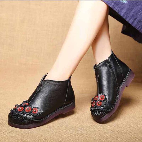 

autumn women oxford shoes ballerina flats shoes women genuine leather moccasins lace up loafers white, Black