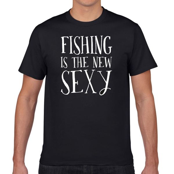

men's 100% cotton funny t-shirt fishing is the new printing t shirts fashion tee shirts gifts for fishing lovers