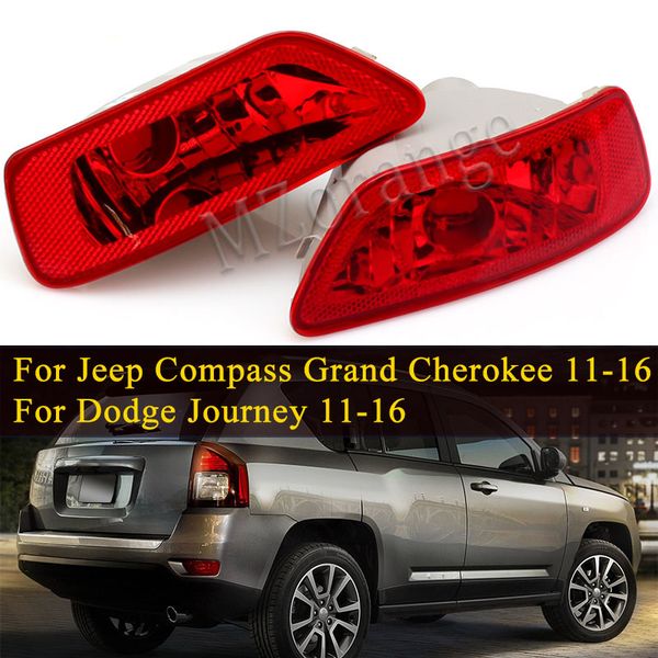 

rear bumper reflector light for grand 11-16 for dodge journey 11-16 tail sbrake fog light turn signal