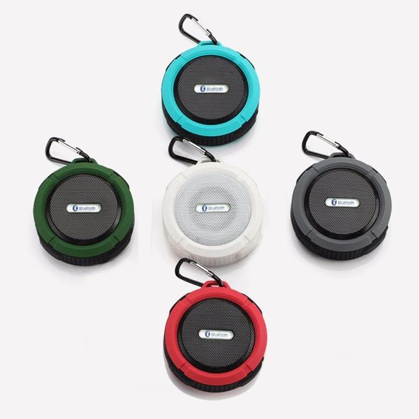 

my vision new bluetooth shower speaker c6 waterproof bluetooth speaker with suction cup and hook