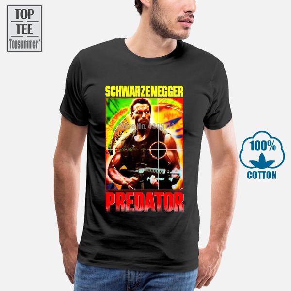 

predator футболка tee фильм терминатор арнольд шварценеггер ретро новый от нас