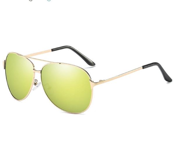 

yunsiyixing classic pilot polarized sunglasses men outdoor driving uv400 polarized film 2020 for men sun glasses ys8009, White;black