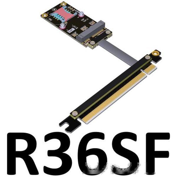

pcie x16 to mini pcie extension cable support wireless network card mini pci-e to pci-e 16x mpcie flexible flat cable