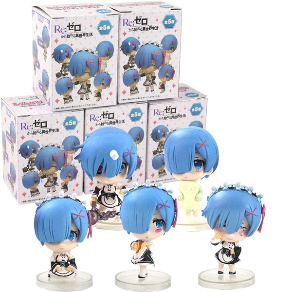 

re: жизнь в другом мире нулевой rem q версия mini kawaii пвх аниме рис rem коллекция типовых игрушки
