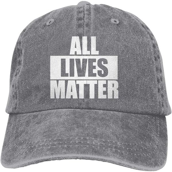 

ball caps all lives matter baseball cap adjustable trucker hat, Blue;gray