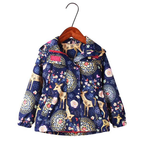 

girls coat girls jacket for coat jackets hooded outdoor jacket thin fleece windproof rainproof autumn outwear, Blue;gray