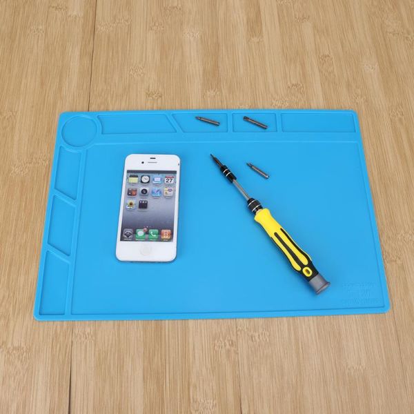 

heat insulation silicone maintenance desk platform electronic repair pad insulation pad insulator for electronic