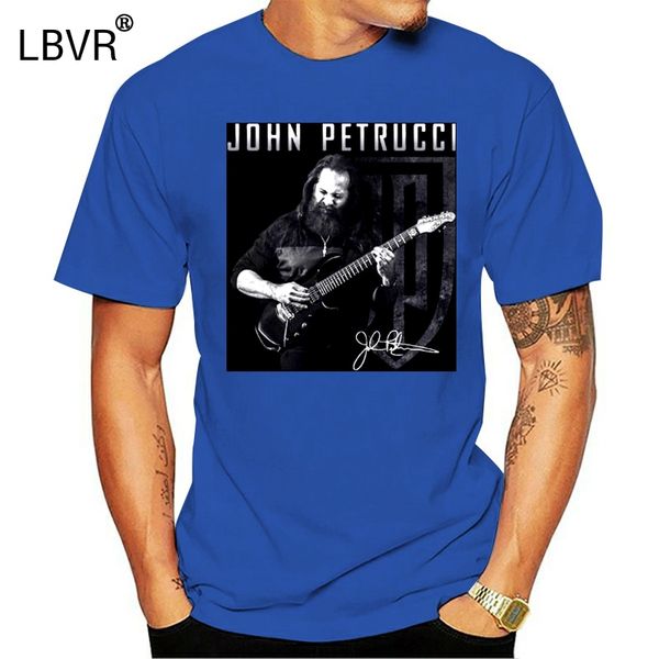

hipster tee shirt homme men tall o-neck john petrucci guitarist short-sleeve t shirt