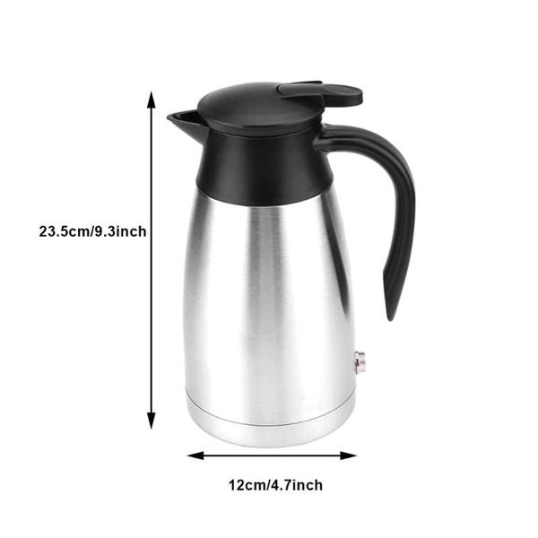 

car electric heating pot car cup 12v 24v universal heating 100 degree truck with kettle dual-use