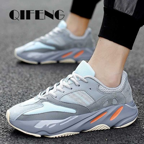 

hight quality new men's fashion summer sports shoes trend women leisure winter breathable elastic korean casual shoes lace-up, Black