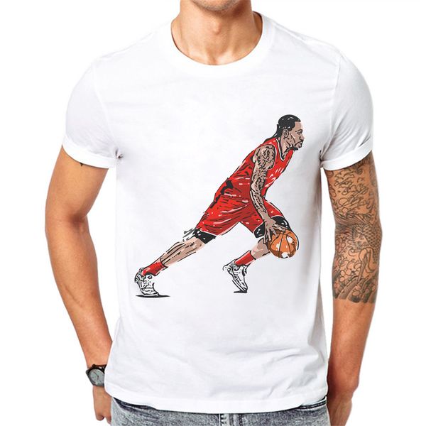

new arrivals hip hop men tshirts fashion basketball star 3d printing cotton t-shirt casual short sleeve mens tee shirt