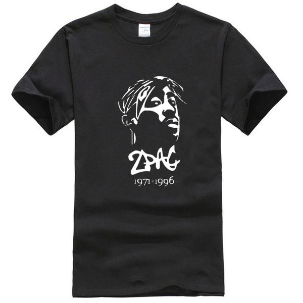 

thug life тупак 2pac хип-хоп rap rock mens прохладный футболка tshirt мода 2020 новый короткие рукава o шеи хлопка тенниска тройника
