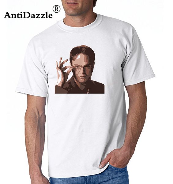 

dwight schrute the office tv series t-shirt homme o-neck short sleeve men tshirt fitness cotton t-shirt male brand clothing