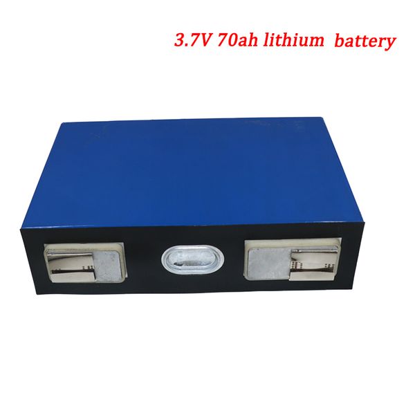 Lithium-Ionen-Akku 3,7 V 70 Ah Lithium für Heimwerker 12 V 24 V 210 Ah Pack Nachtangellampe im Freien