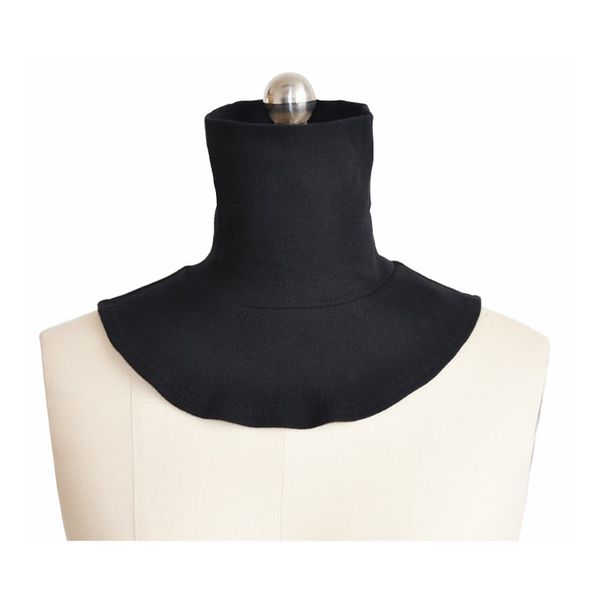 

new style women's fake collar men women spring autumn winter cotton removable detachable high collars apparel accessories, Blue;purple