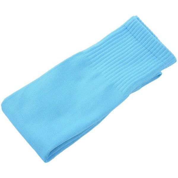 Chaussettes de sport pour hommes Baseball Hockey Football Chaussettes hautes longues (bleu clair)