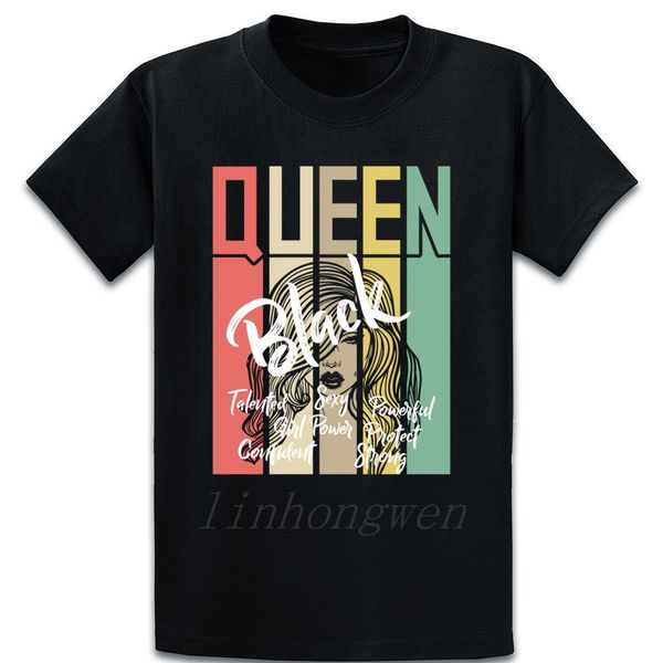 

black queen black power t shirt funny casual tee shirt summer style printing over size s-5xl shirt