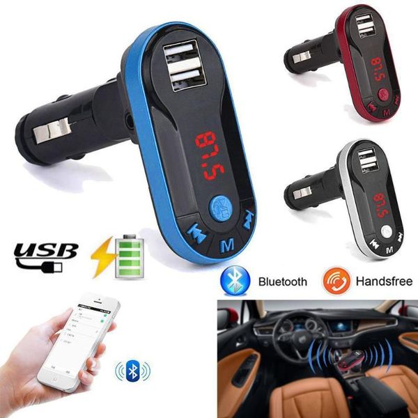 

wireless hands fm transmitter modulator car kit mp3 player sd usb lcd car music player handsusb charger