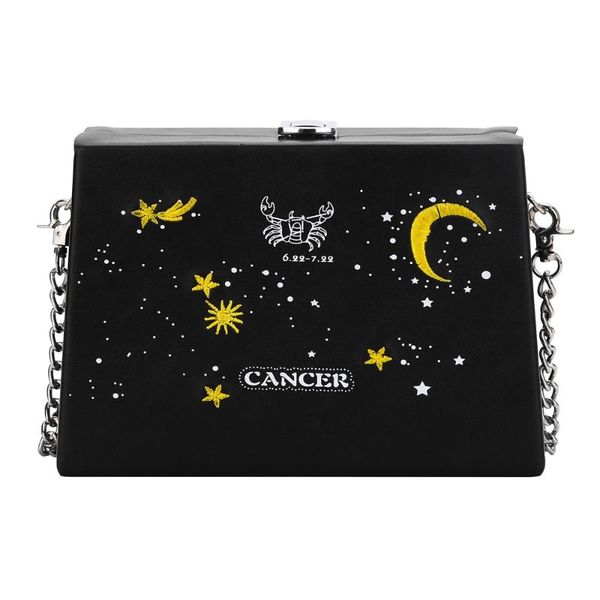 

сумка crossbody сумки для женщин 2020 сумка для девушки fashionpurse вышивки star кожа pu small chain