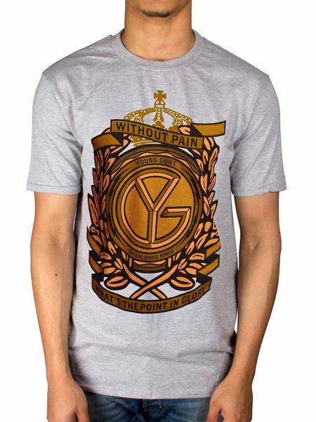 

official young guns glory t-shirt all our kings are dead ones and zeros bones cotton new funny tee shirt