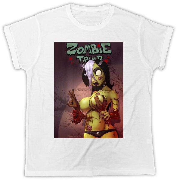 

zombie t shirt tramp tattoo emo punk gothic funny cool horror tshirt cool casual pride t shirt men new fashion
