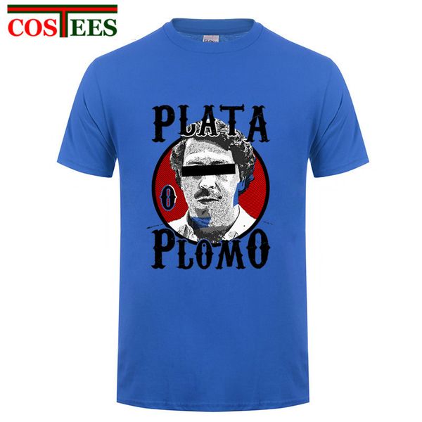 

funny mens t shirts fashion 2017 new brand cotton men clothing male slim fit t shirt pablo character printed man escobar t-shirt