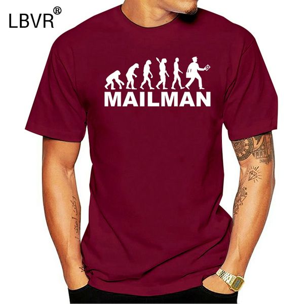 

2020 new summer tee shirt evolution mailman t-shirt cool t-shirt