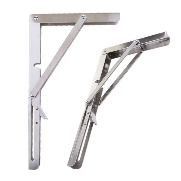 

2pcs 304 из нержавеющей стали складной лодки bench полка таблица кронштейн 12 \»