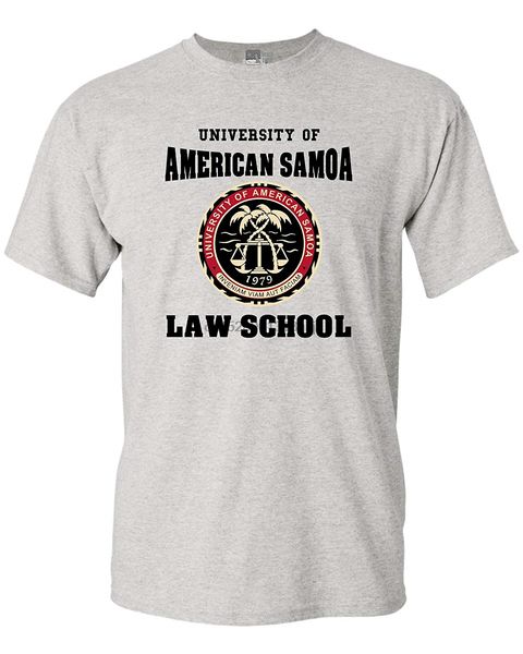 

university of american samoa law school dt t-shirt tee